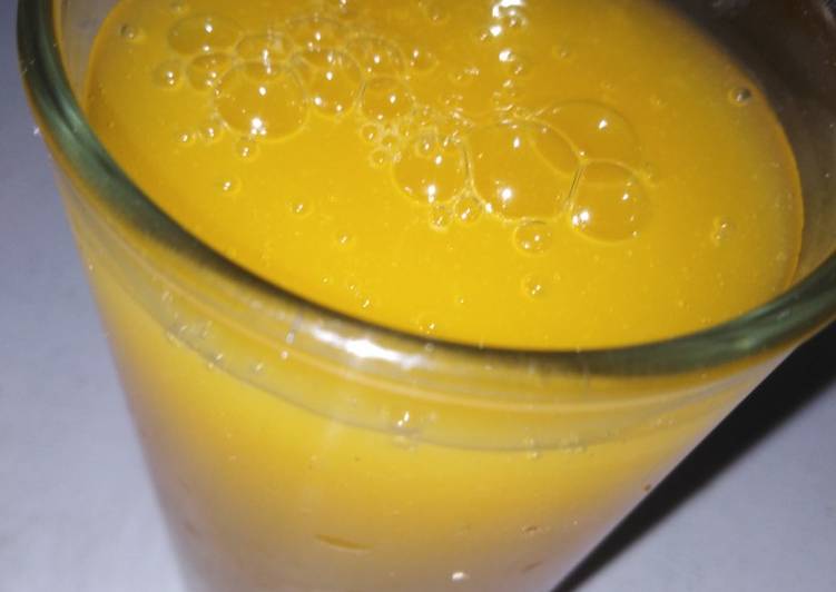 Step-by-Step Guide to Prepare Any-night-of-the-week 🌼🌻🌼Mango juice🌼🌻🌼
