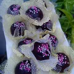 كريات شوكولا محشية👍🍫-レシピのメイン写真
