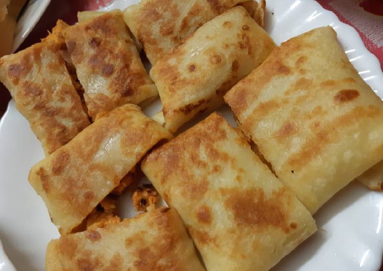 Recipe of Homemade Chicken crepes