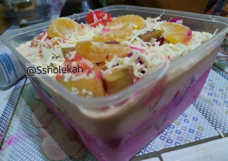 Salad buah seger dan simple