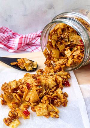 Foto resep Kering Tempe Kulit Pangsit (TIPS anti melempem): Ide Stok Puasa