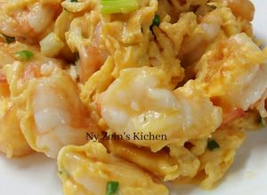 Foto resep Telur Goreng Udang (Scrambled Egg Prawns)