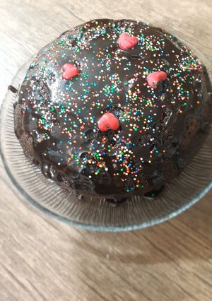 عکسی از دستور کیک خیس