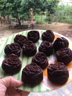 Foto resep Bolu Kukus mawar (coklat)