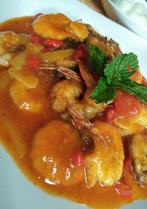 Foto resep Udang Pedas Manis