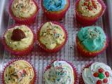 Cupcakes de vainilla