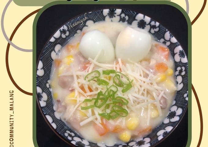 Sup jagung ala KFC (MPASI 18m+)