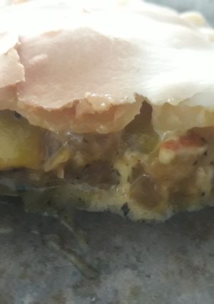 Una foto de Tarta de zukinis