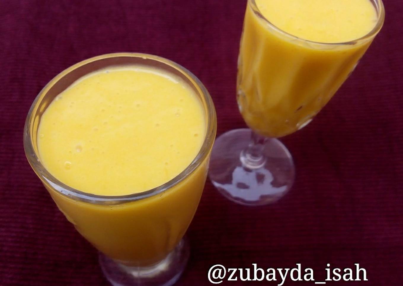 Creamy Mango Smoothie
