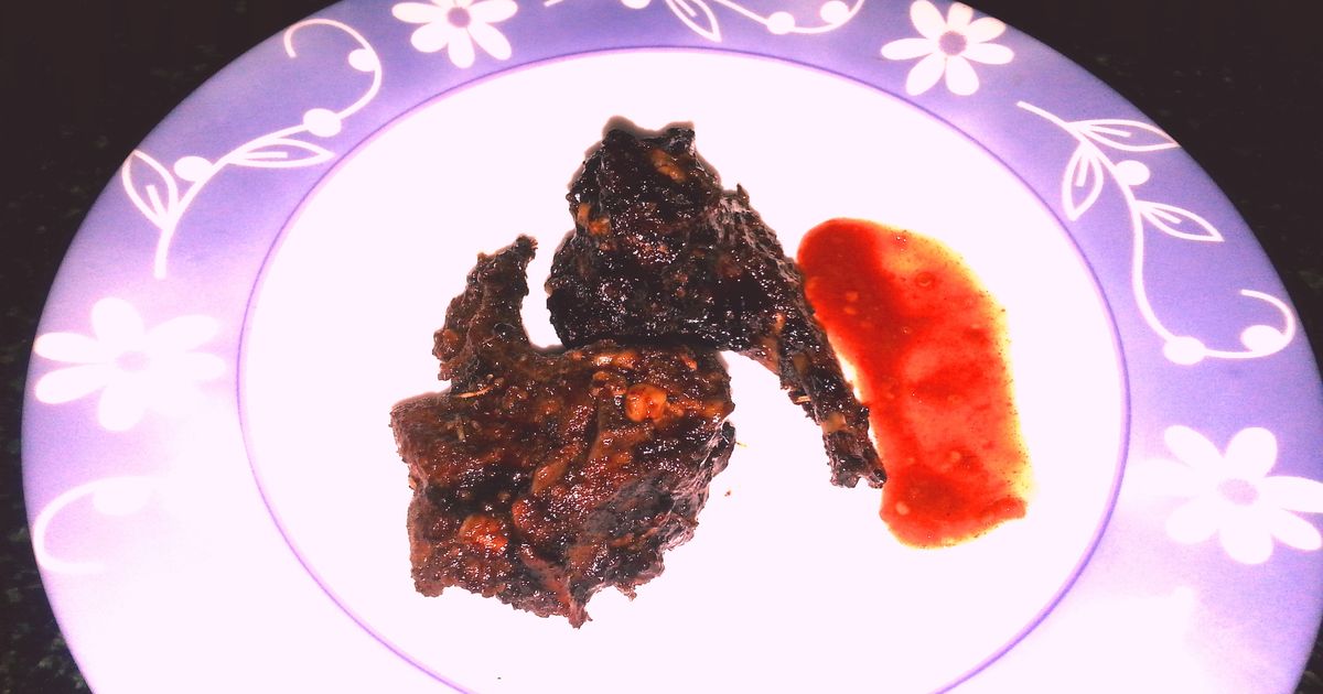 Sticky Spicy Mutton Ribs Recipe by Rj - Cookpad