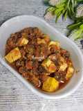 Balado tahu dan kerang dara