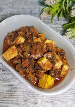 Foto resep Balado tahu dan kerang dara