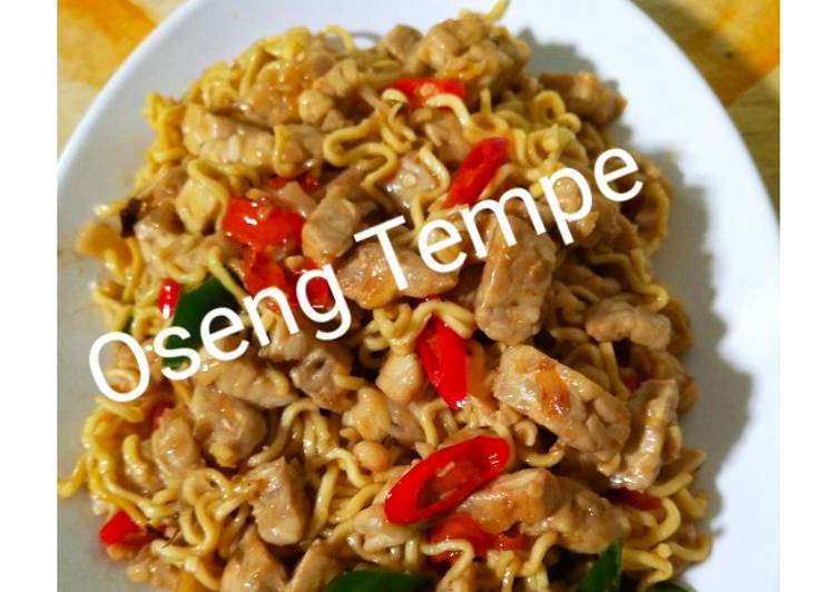 Bagaimana Menyiapkan Oseng Tempe + Mie Anti Gagal