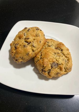 Una foto de Galletas de Chocolate y Nueces estilo Lavain