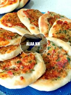 صورة لوصفة فطاير لحمة بالخضار