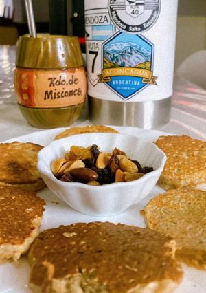 Una foto de Tortitas de avena y banana