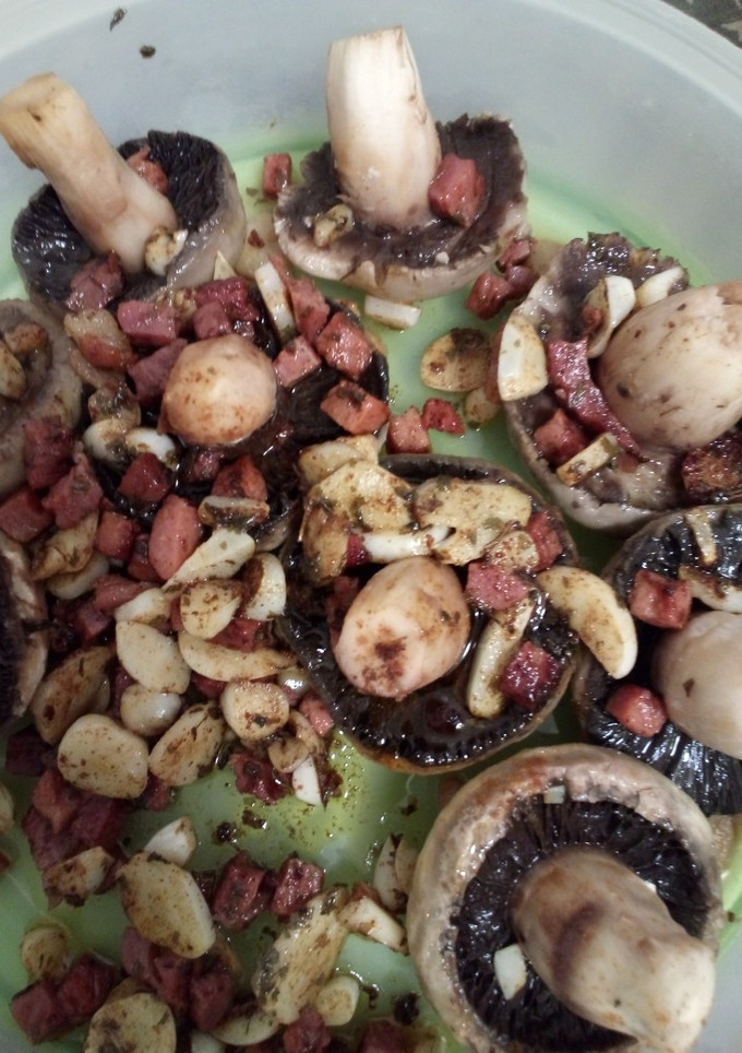Una foto de Champiñón al ajillo