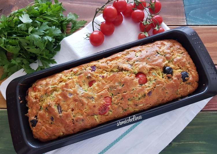 Simple Way to Prepare Ultimate Plumcake salato con verdure