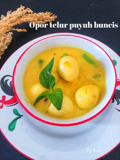 Foto resep Opor telur puyuh buncis