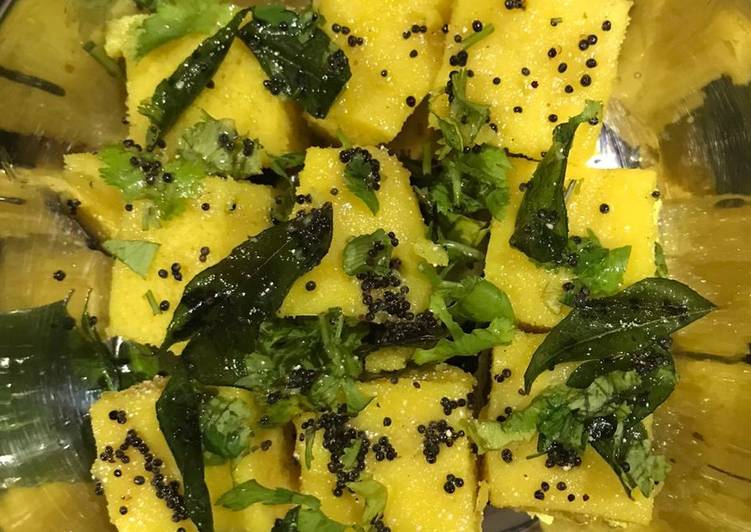 Mug dal dhokla