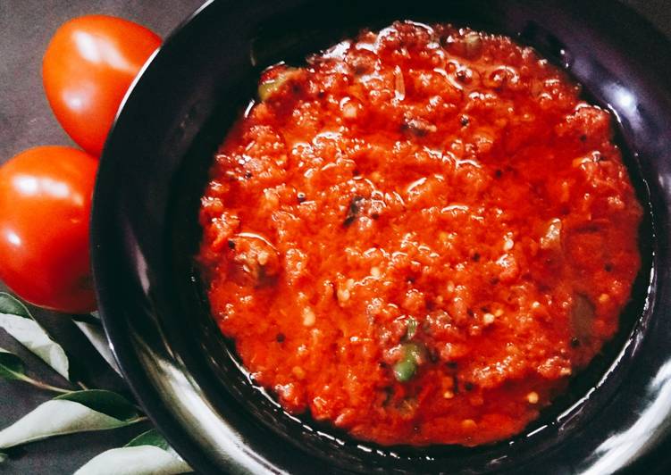 Steps to Make Speedy Tomato thokku