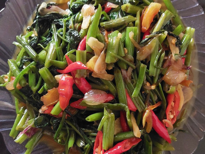 Resep Tumis kangkung saus tiram, Lezat