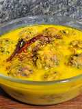 (methi bari curry)
