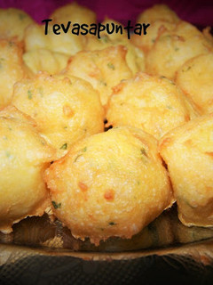 Una foto de Buñuelos de bacalao