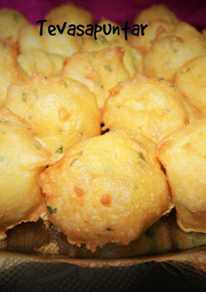 Una foto de Buñuelos de bacalao