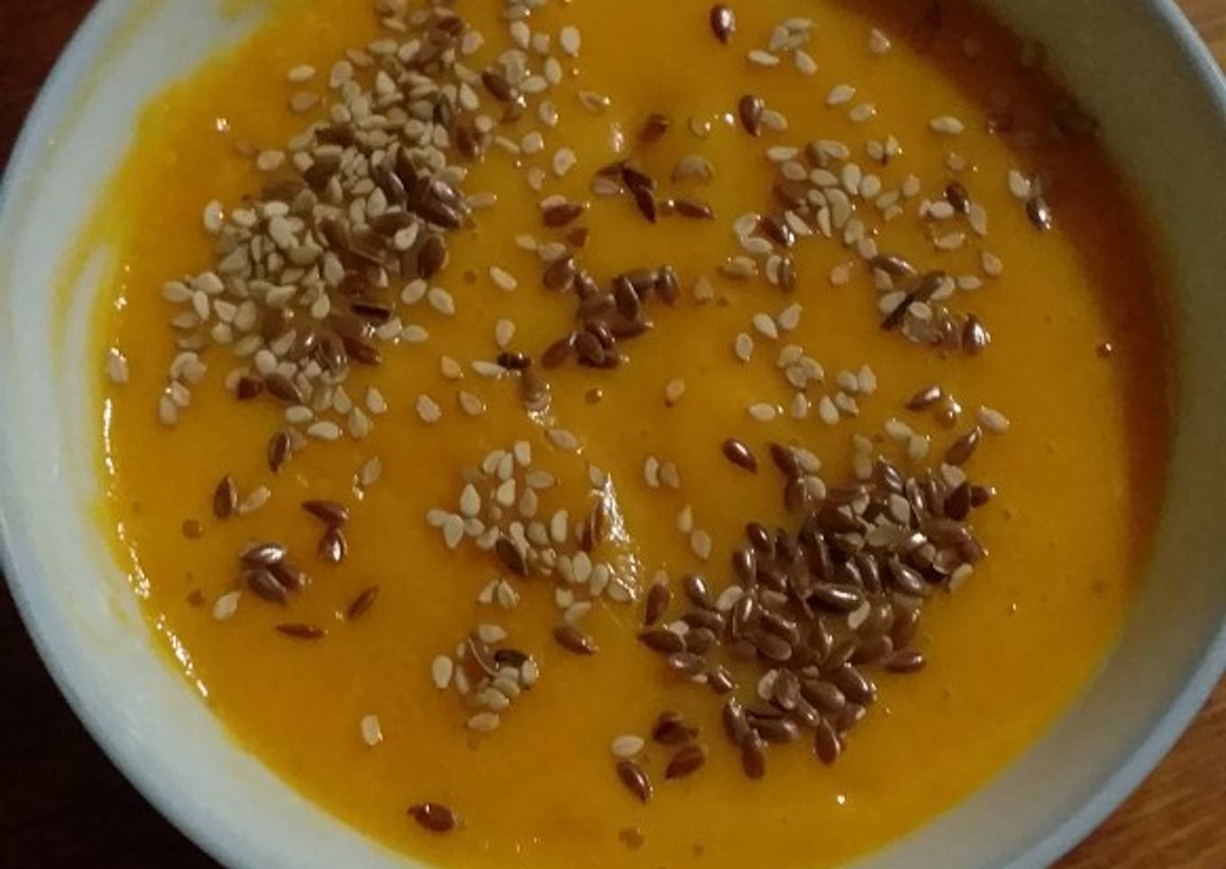 Sopa crema de calabaza