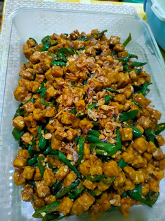 Foto resep Oseng Tempe lombok ijo