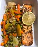 Salmón Horneado al Limón