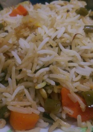 A picture of Vegetable Rice.