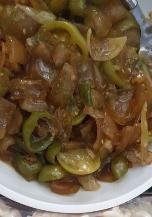 Foto resep Kikil cabai hijau