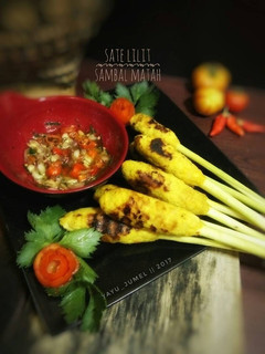 Foto resep Sate Lilit Sambal Matah (#pr_sate)