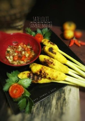 Foto resep Sate Lilit Sambal Matah (#pr_sate)