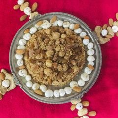Traditional Dry fruits Panjeeri A picture of Traditional Dry fruits Panjeeri.