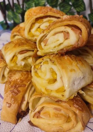 Vajdasági sós (maradék mentő töltelékkel -sonkás, kukoricás) recept fotója