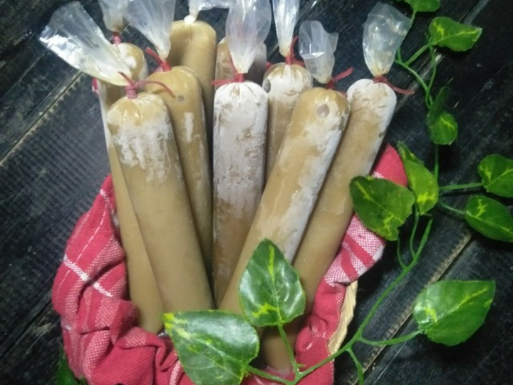 Resep Es lilin kopi gula aren Anti Gagal