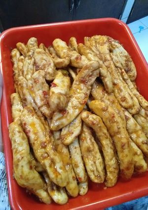 Foto resep Otak otak Asam Manis Pedas