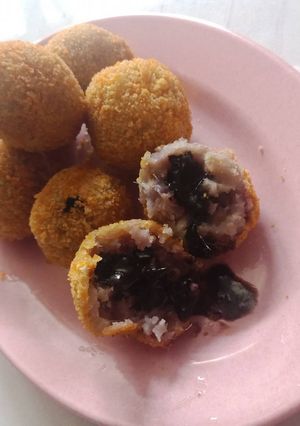 Foto resep Bola ubi coklat lumer