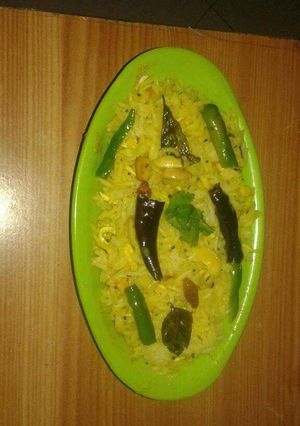 साउथ डिश मैंगो राइस रेसिपी मुख्य फोटो