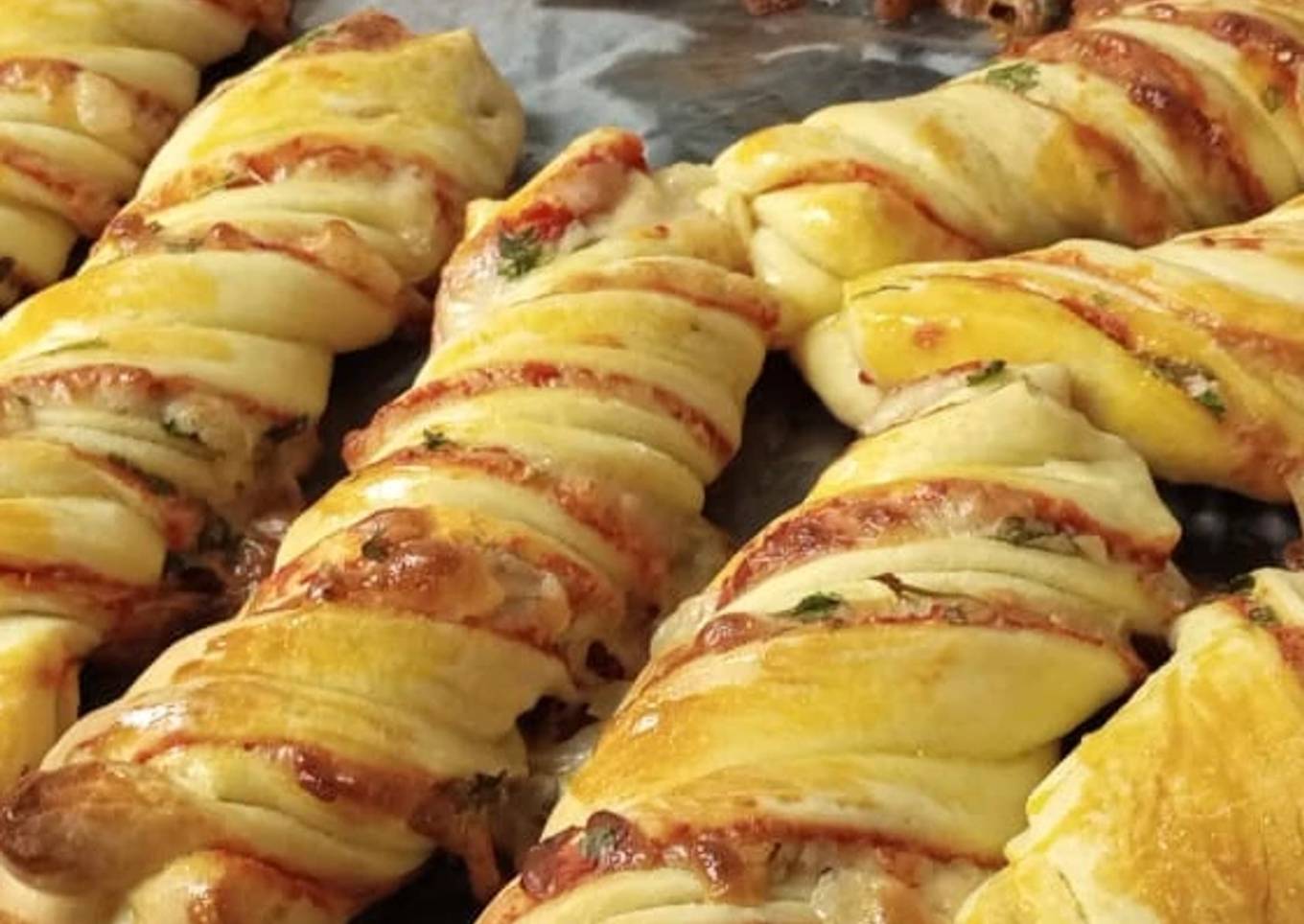 Twisted pizza sticks (iftar special)
