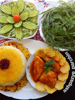 عکسی از دستور مرغ هندی 🌸