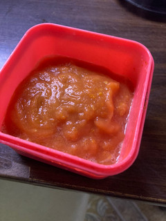 Una foto de Salsa de tomate casera 🍅😋
