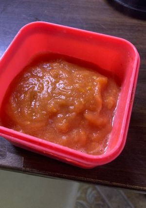 Una foto de Salsa de tomate casera 🍅😋