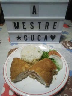 Foto de Peito de frango recheado