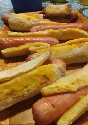 Una foto de Salchipapas diferentes