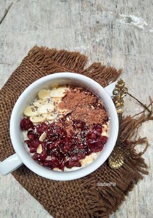 Foto resep Choco Berry Oat bowl