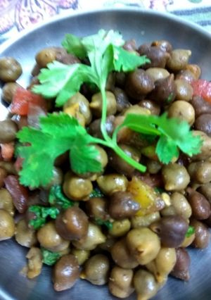A picture of Healthy chana.